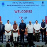 Maharashtra CM Devendra Fadnavis and Union Education Minister Dharmendra Inaugurate State-of-the-Art NMIMS & Mukesh Patel Technology School Buildings in Mumbai