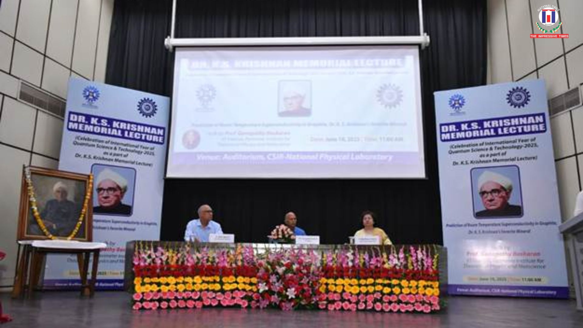 CSIR-NPL Hosts Dr. K. S. Krishnan Memorial Lecture 2025 to Mark International Year of Quantum Science
