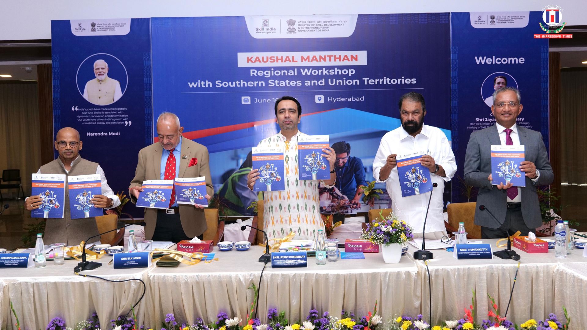 Skill Development Can’t Be One-Size-Fits-All”: Minister Jayant Chaudhary Pushes for Locally-Driven, Future-Ready Skilling Models