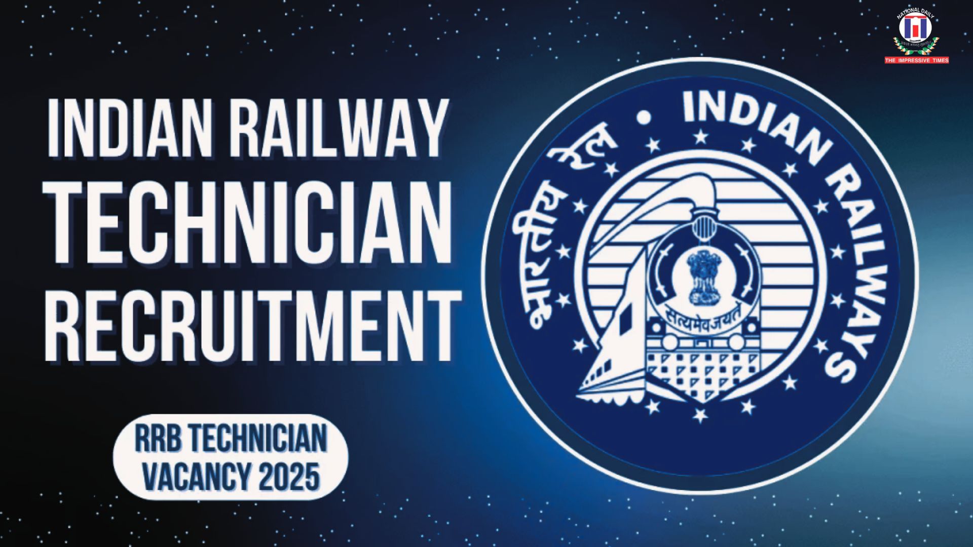 RRB Technician Recruitment 2025: Online Applications for 6,180 Posts Begin June 28 at rrbapply.gov.in