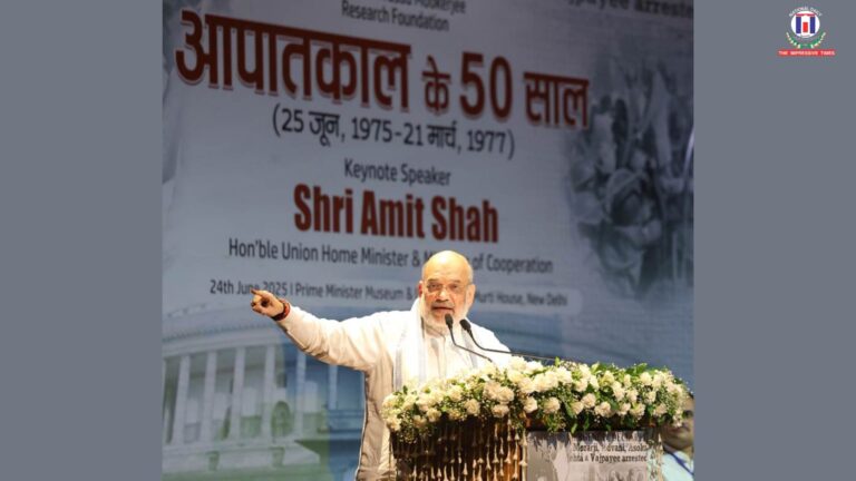 Union Home Minister Amit Shah Marks 50 Years of Emergency: “A Dark Chapter That India Must Never Forget”