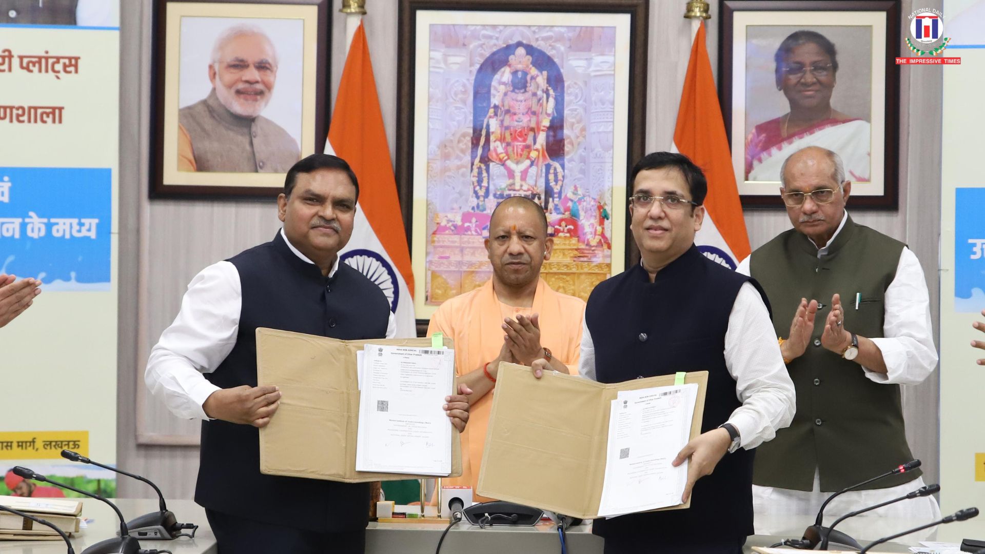 UP govt inks MoU with NDDB to boost farmers’ income and animal husbandry