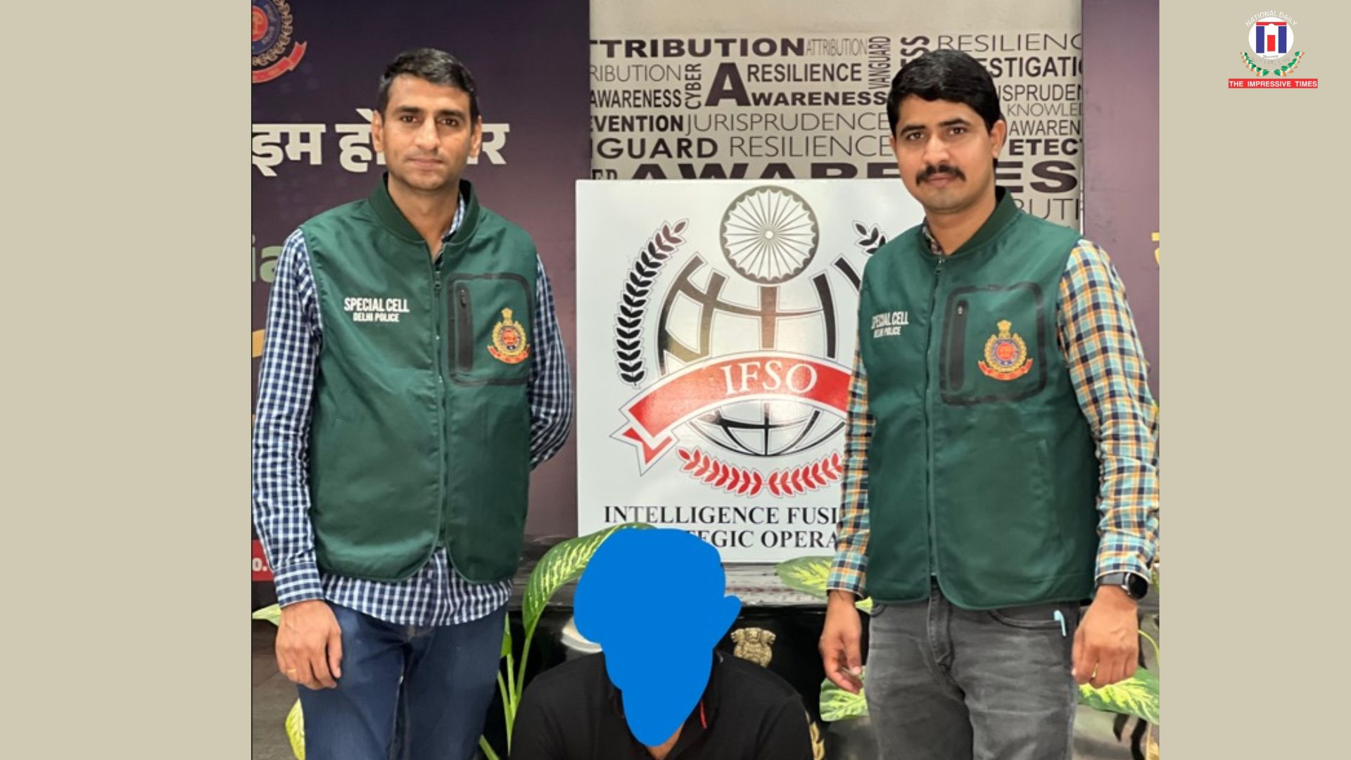 A SYNDICATE DUPING PEOPLE UNDER THE PRETEXT OF PROVIDING HIGH SECURITY REGISTRATION PLATE (HSRP) BOOKINGS HAS BEEN BUSTED BY THE IFSO UNIT, SPECIAL CELL