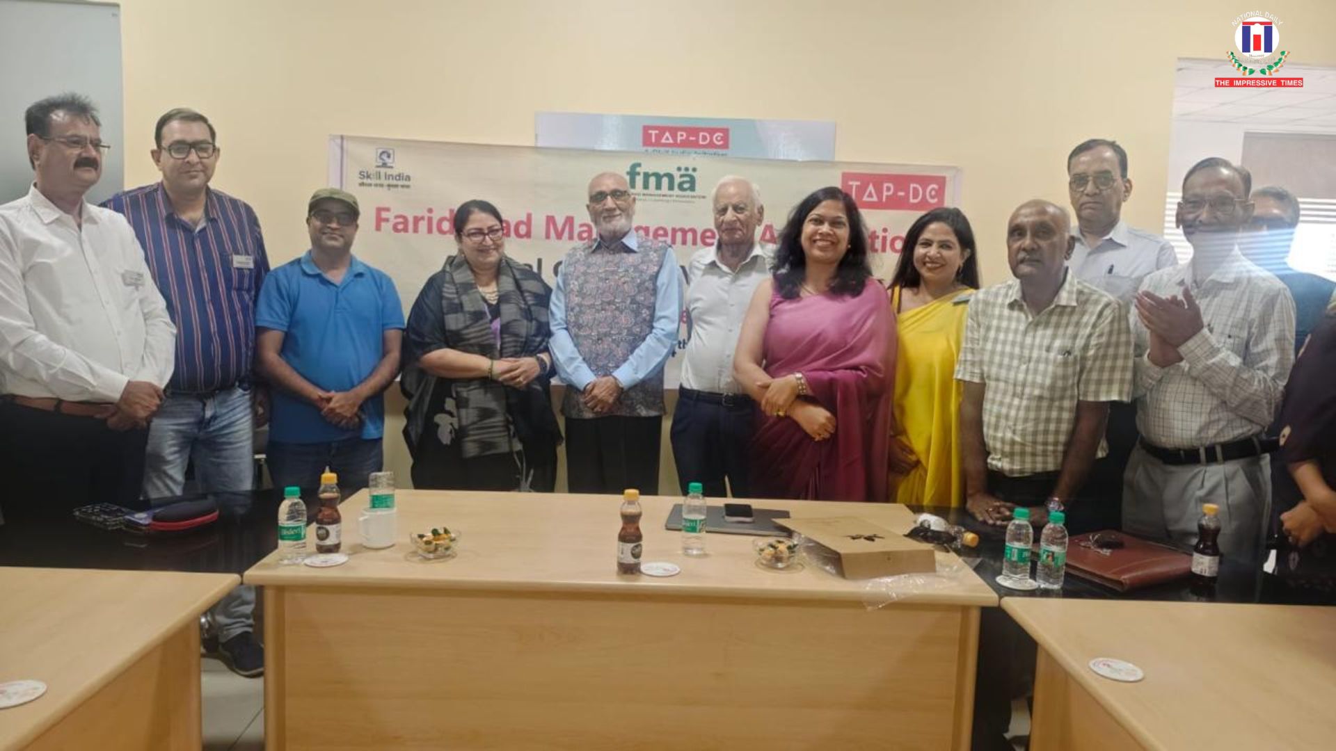 Faridabad Management Association, JP Malhotra, Saloni Koul, FMA AGM 2025, business leadership, FMA news, Faridabad business, management association, FCCI, IEI, BYST, HSPC, DLF, TAP-DC, FMA core committee