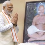 PM Modi Pays Tribute to Spiritual Icon Acharya Vidyanand Ji on 100th Birth Anniversary