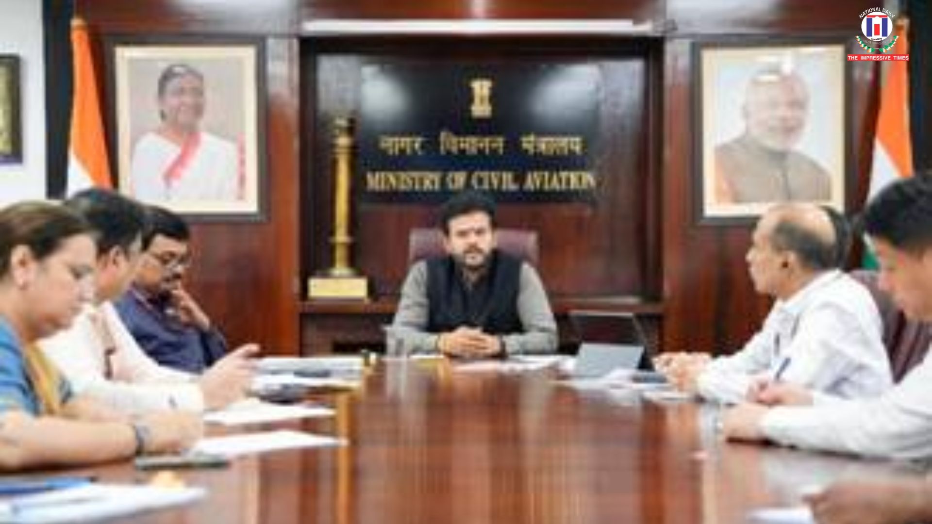 Union Minister Ram Mohan Naidu chairs MoCA review meeting on safety, passenger facilitation and airline performance