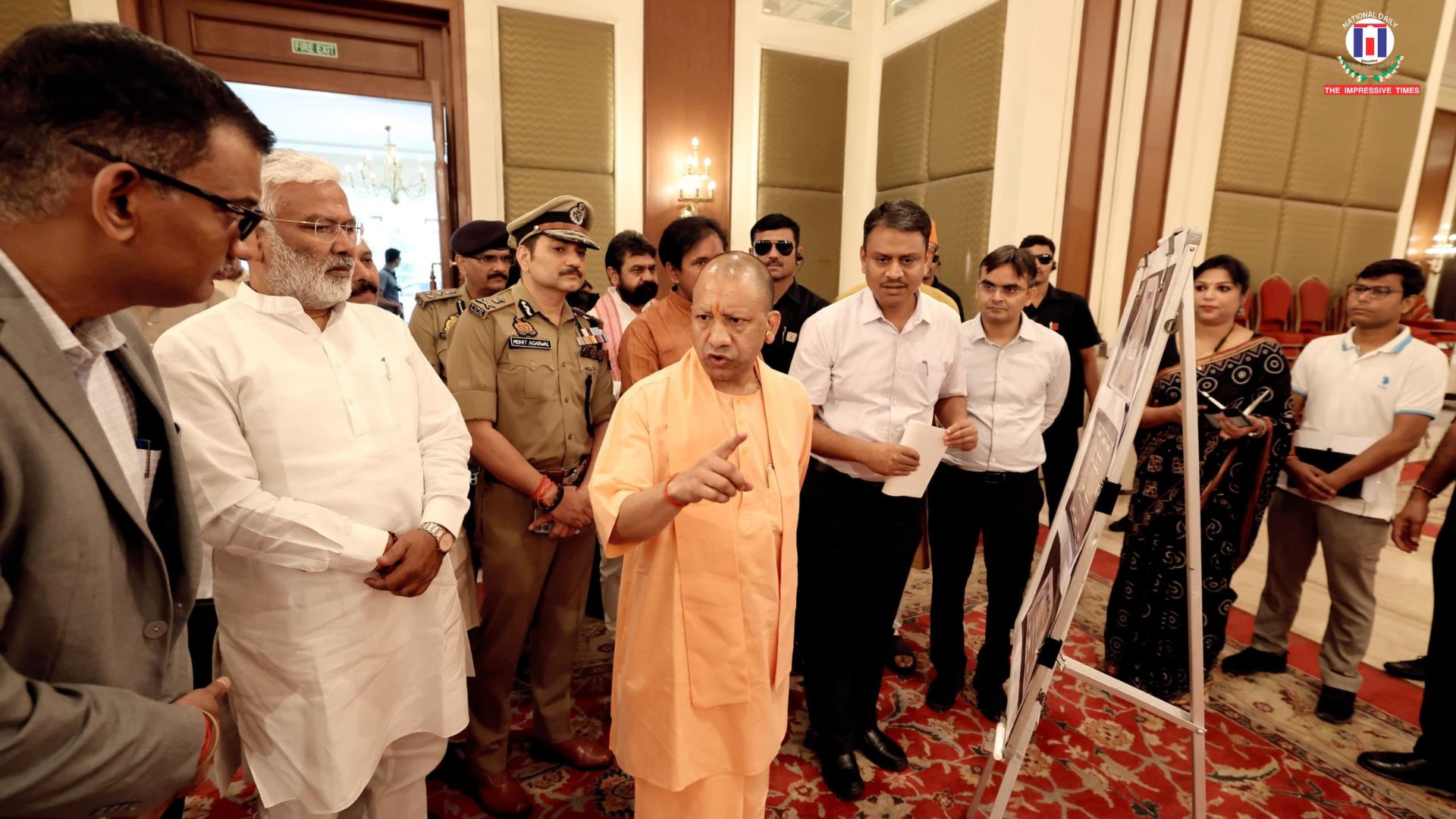 CM reviews preparations at Hotel Taj ahead of Central Zonal Council Meet in Kashi on June 24