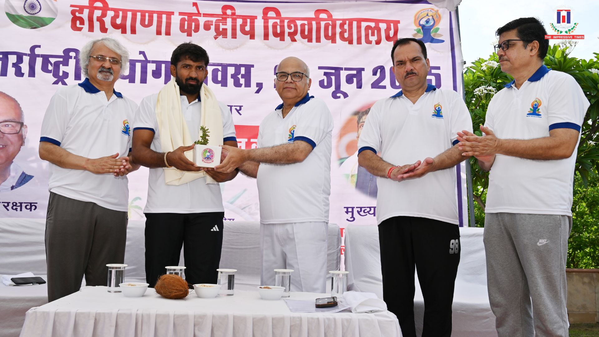 CUH Celebrates 11th International Yoga Day with Padma Shri Yogeshwar Dutt
