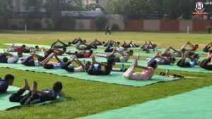 Yoga Day 2025: D.A.V. Public School, Faridabad, Celebrates Wellness and Unity