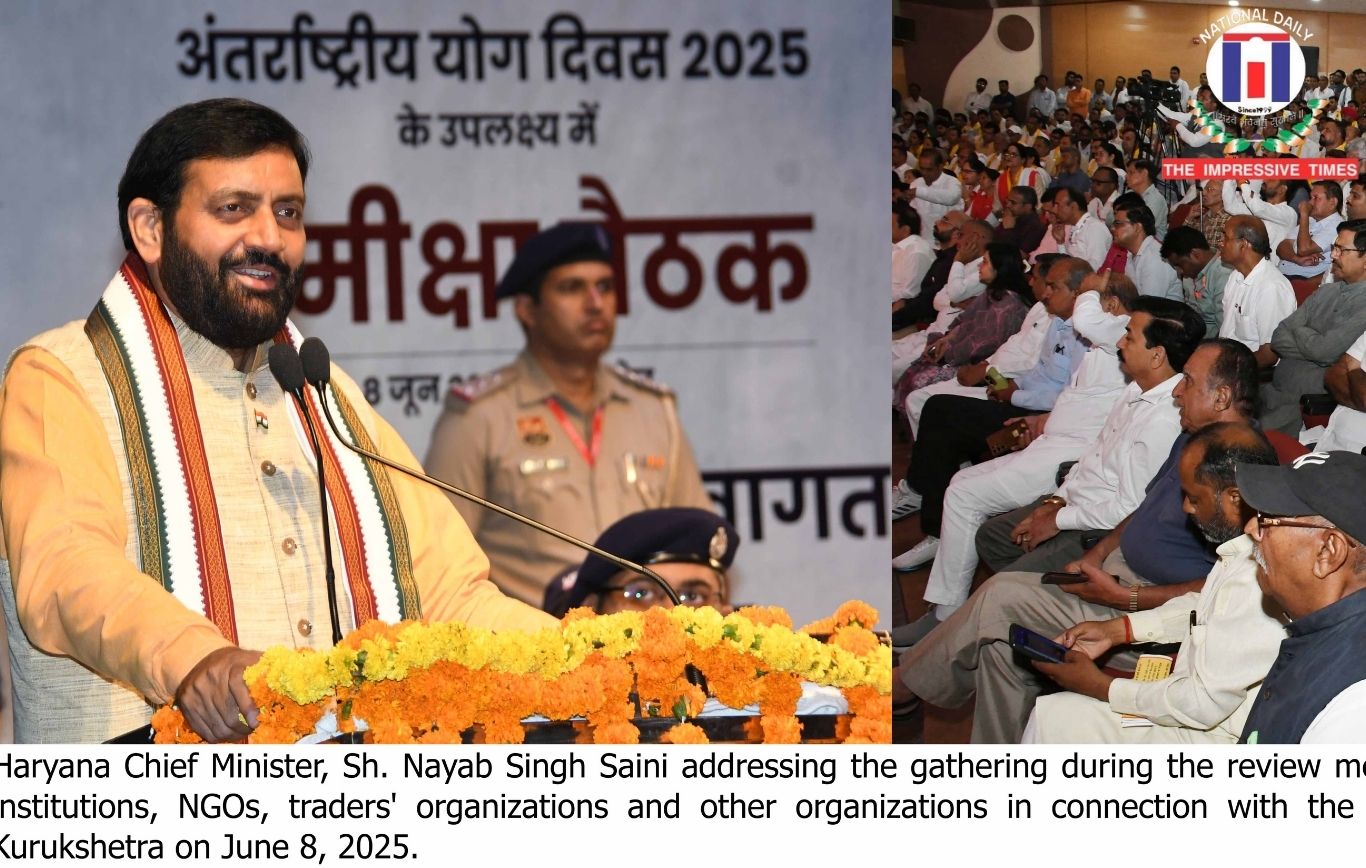 International Yoga Day programme in Kurukshetra will be historic and grand: CM