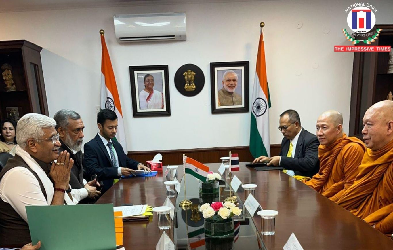 Top Thai Buddhist Delegation Visits India to Strengthen Spiritual Ties