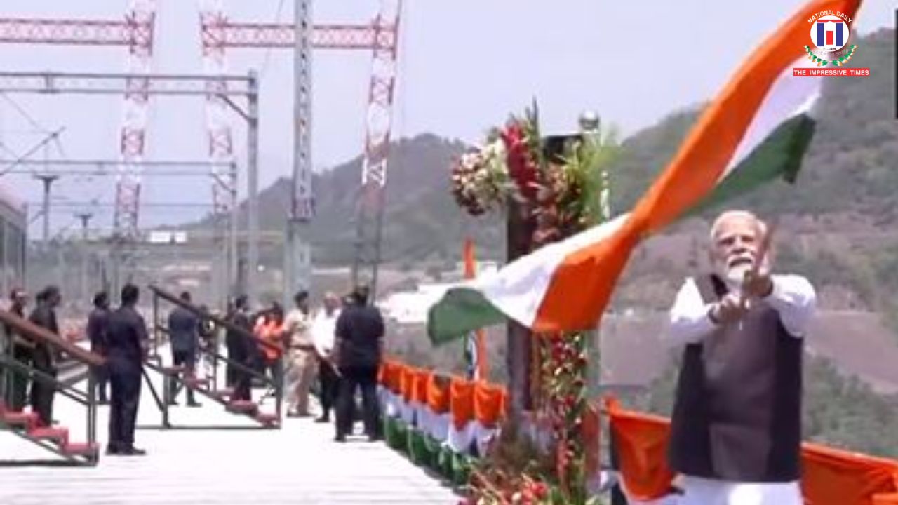 PM Modi Inaugurates World’s Highest Chenab Railway Bridge and Iconic Anji Bridge in Jammu & Kashmir