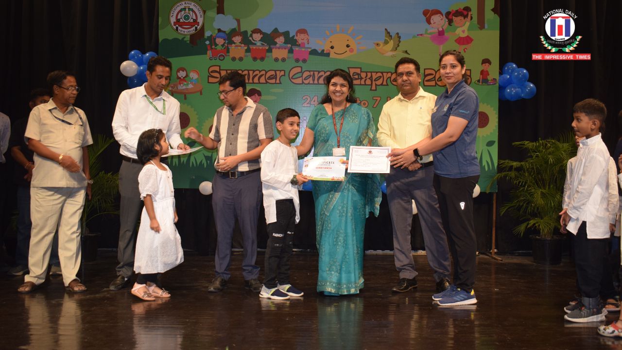 Summer Camp at National Rail Museum Concludes with Creativity, Learning and Celebration