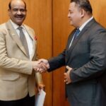 INDIAN PARLIAMENTARY DELEGATION (IPD) LED BY LOK SABHA SPEAKER VISITS PORTUGAL ENROUTE TO BRAZIL FOR 11TH BRICS PARLIAMENTARY FORUM