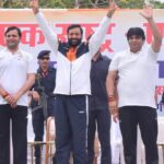 Chief Minister Nayab Singh Saini Joins ‘Gurugram Run’ on ‘One Nation, One Election’ Theme