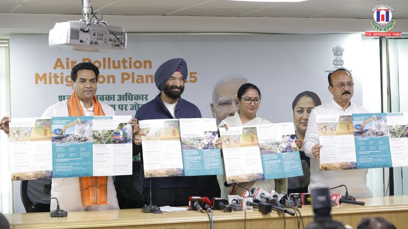 Rekha Government in Action Against Pollution; Chief Minister Rekha Gupta Launches “Air Pollution Mitigation Plan 2025”
