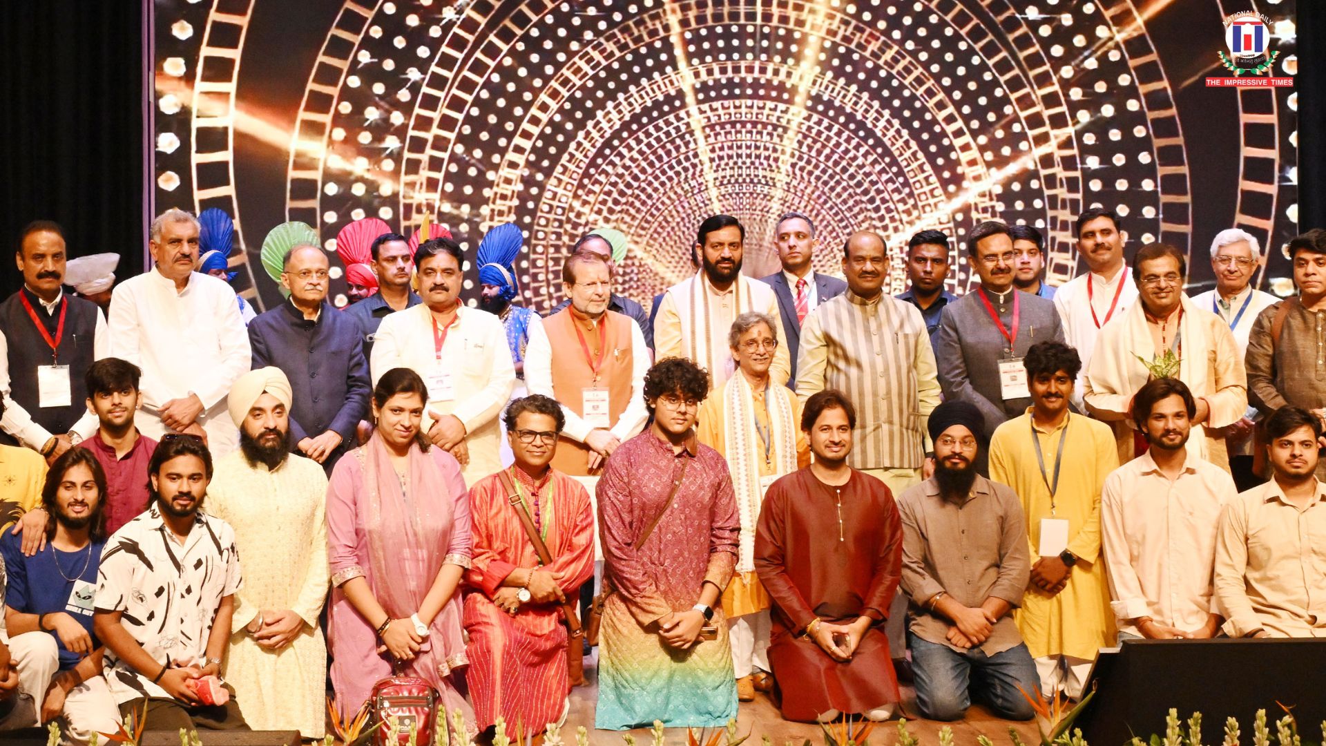 Lok Sabha Speaker Om Birla, CM Nayab Singh Saini and Speaker Harvinder Kalyan attend cultural evening