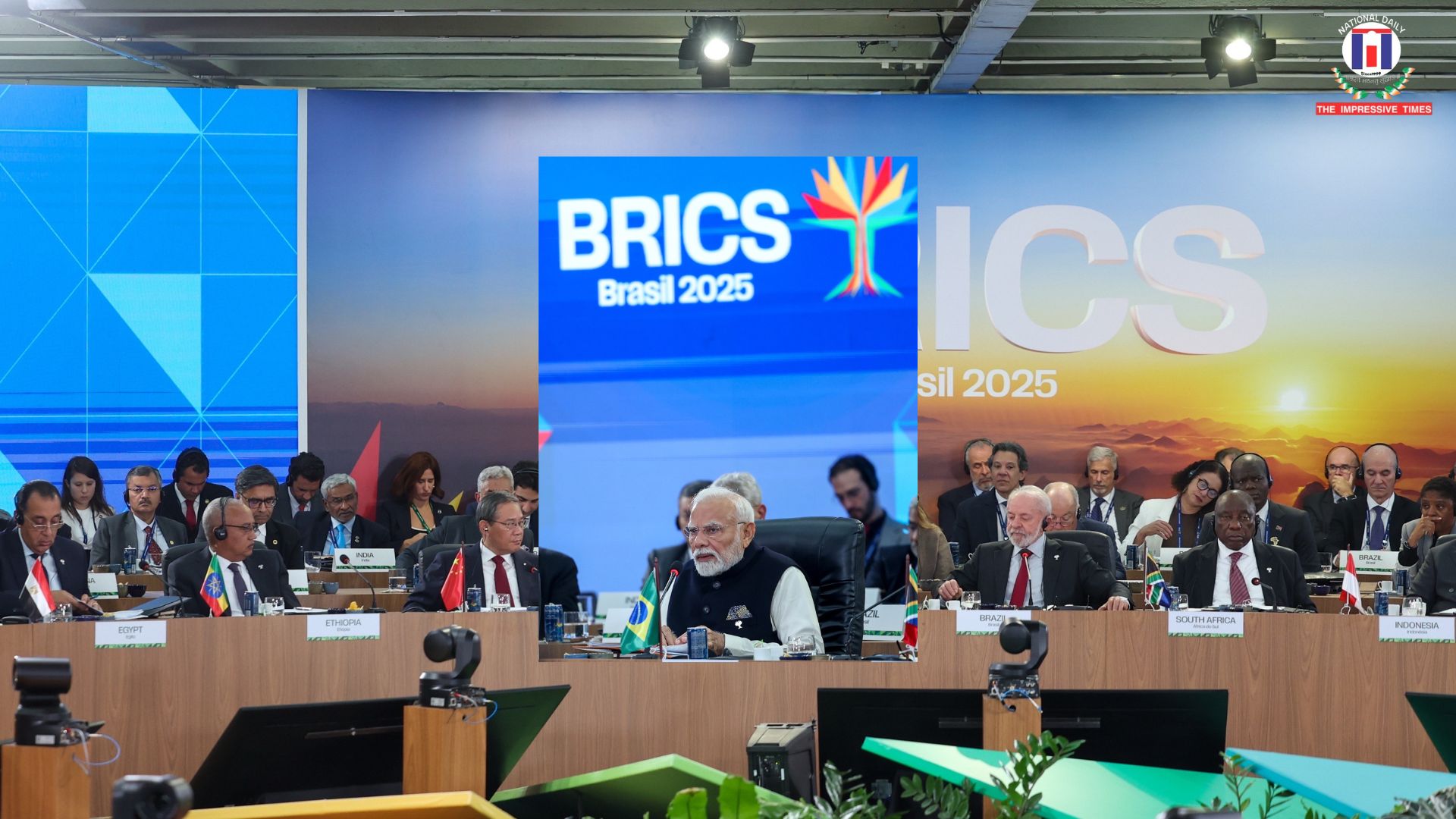 Prime Minister Modi Attends 17th BRICS Summit in Rio de Janeiro, Brazil