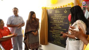 Smt. Raksha Khadse Conducts Review of SAI LNCPE, Trivandrum; Inaugurates Medical Centre Extension