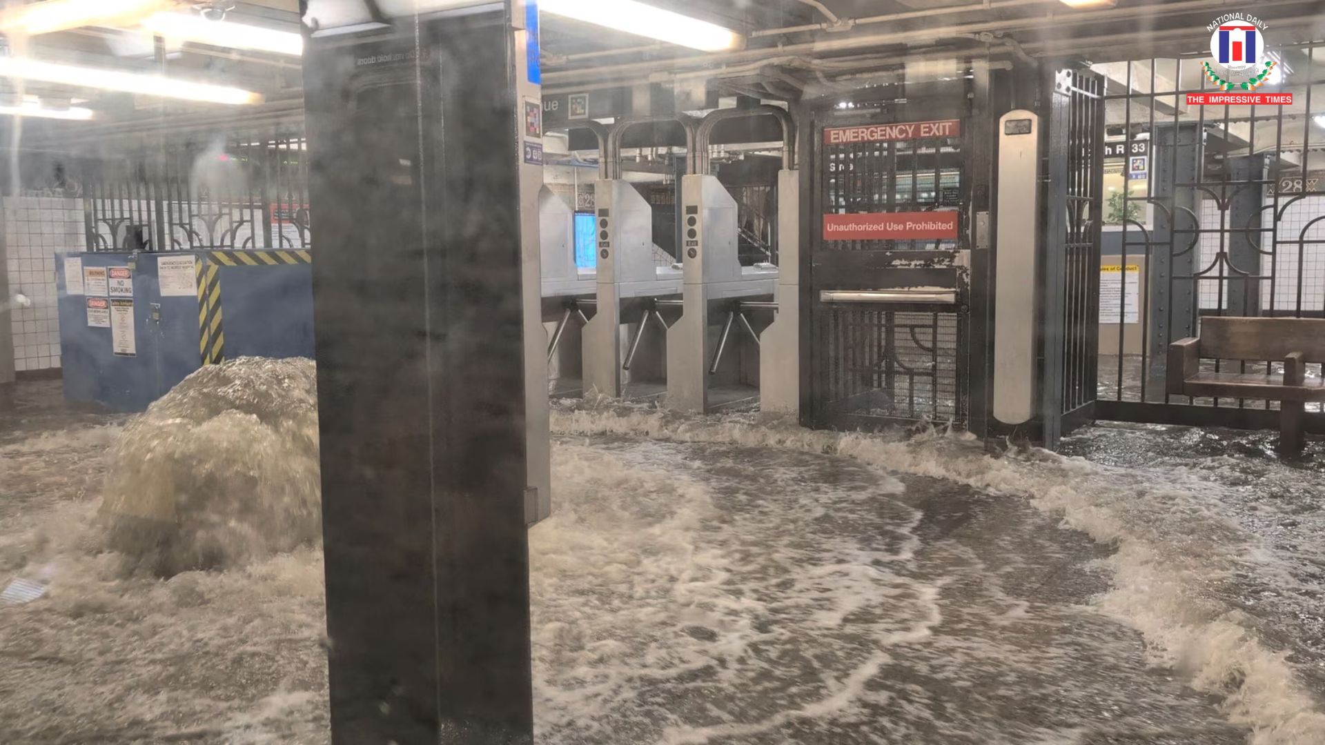 Torrential Rain Triggers Widespread Flooding in New York and New Jersey, State of Emergency Declared