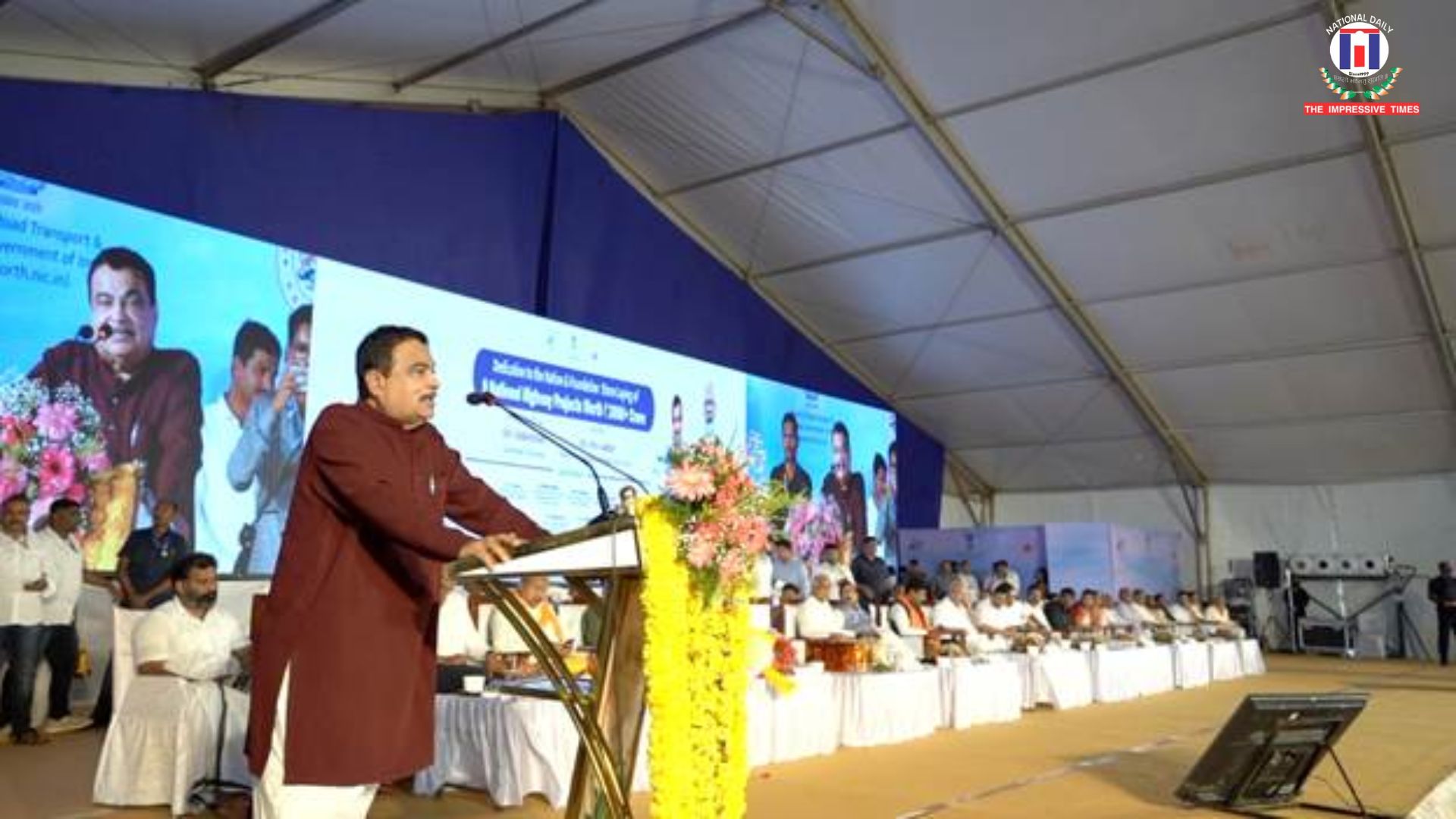 Nitin Gadkari Inaugurates ₹2,000 Crore Highway Projects in Karnataka to Boost Connectivity