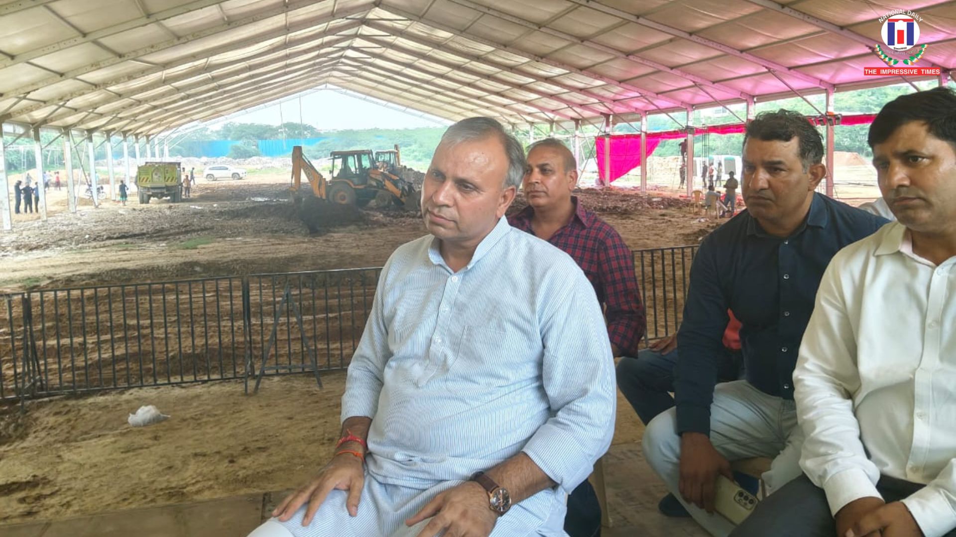 Vijay Pratap Demands Withdrawal of 6,500 Demolition Notices, Seeks Ordinance to Safeguard Anangpur Heritage Village