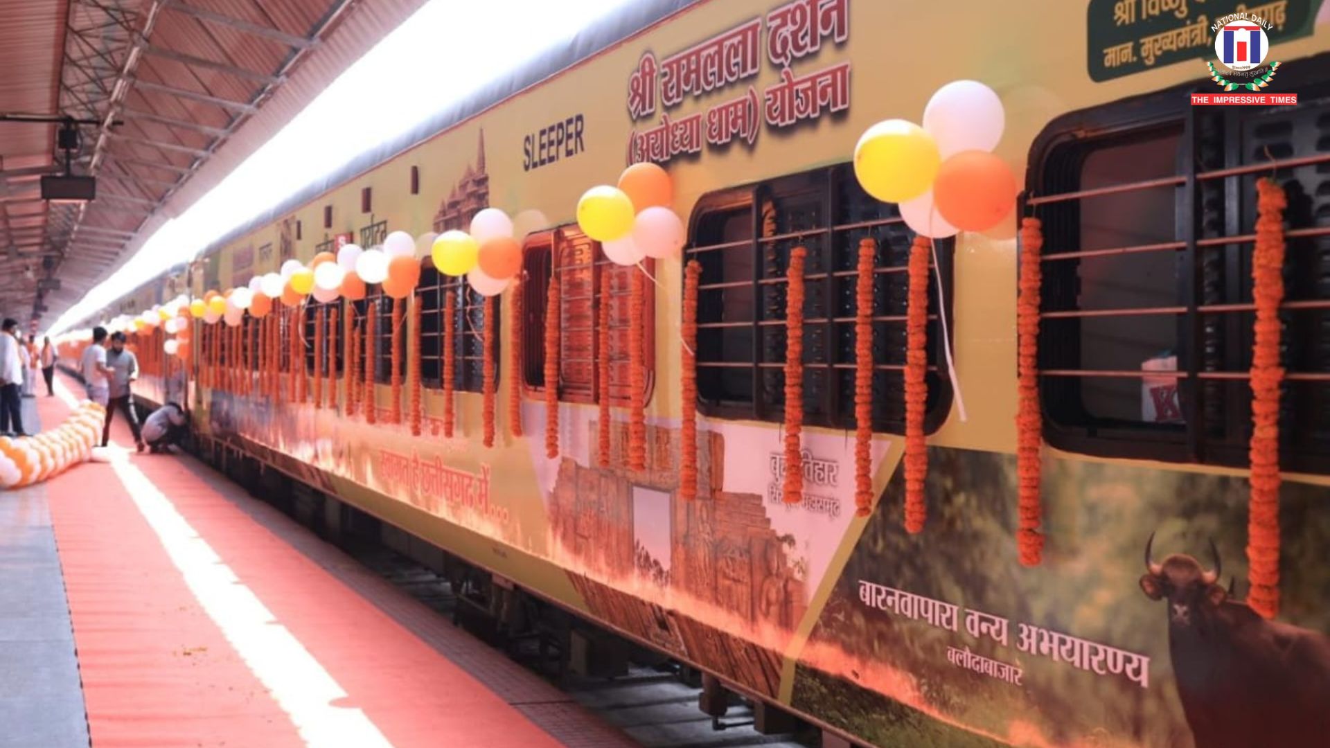 CM Vishnu Deo Sai’s initiative brings ‘ Shri Ramlala Darshan Yojana’ to life — A historic step towards faith and cultural awakening in Chhattisgarh’s silver jubilee year