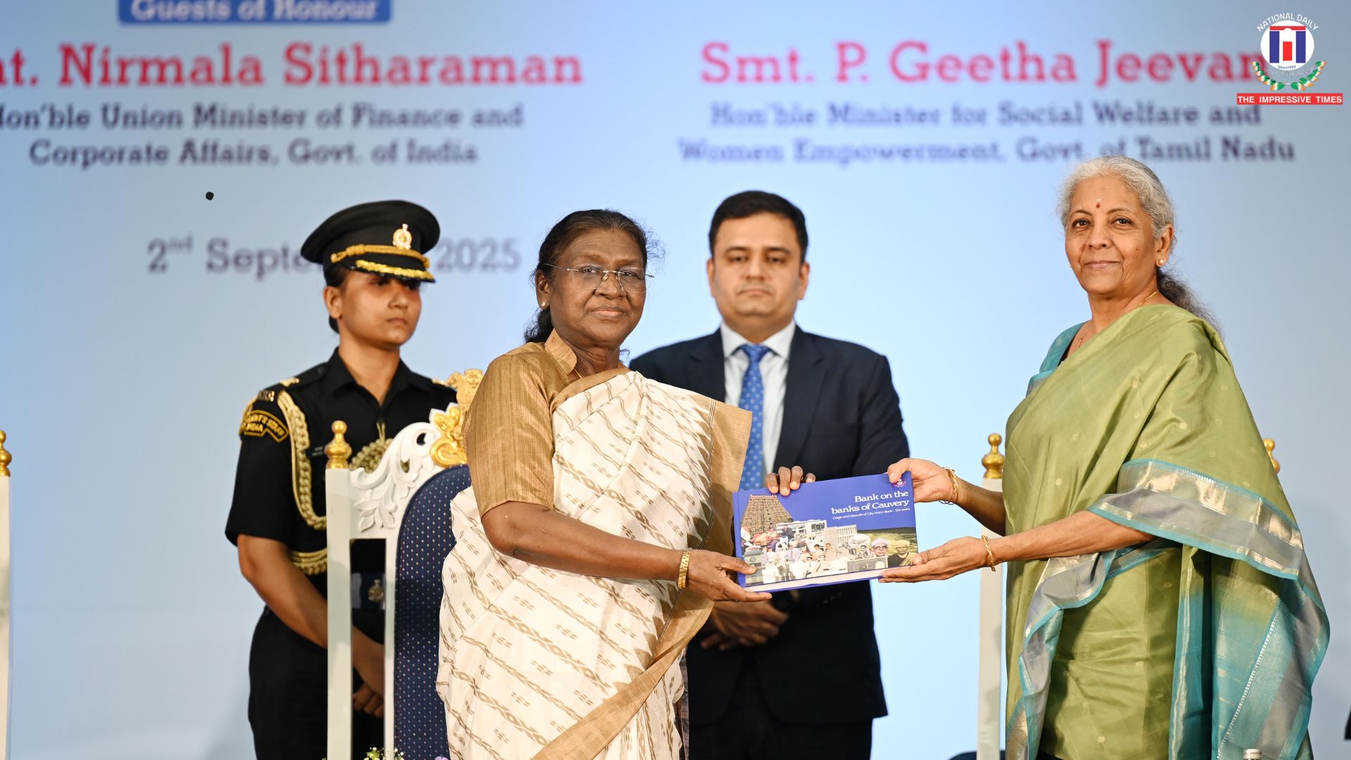 President Droupadi Murmu, City Union Bank, Financial Inclusion India, Banking Sector Growth, Digital Banking India, MSME Finance, Rural Empowerment, Chennai Events 2025, Indian Economy Growth