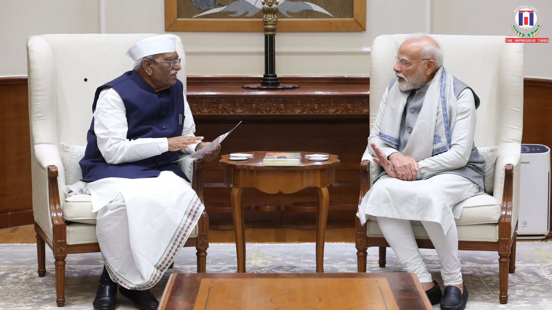 Haribhau Bagade, Prime Minister Narendra Modi, Rajasthan Governor, PMO updates, Raj Bhavan Jaipur
