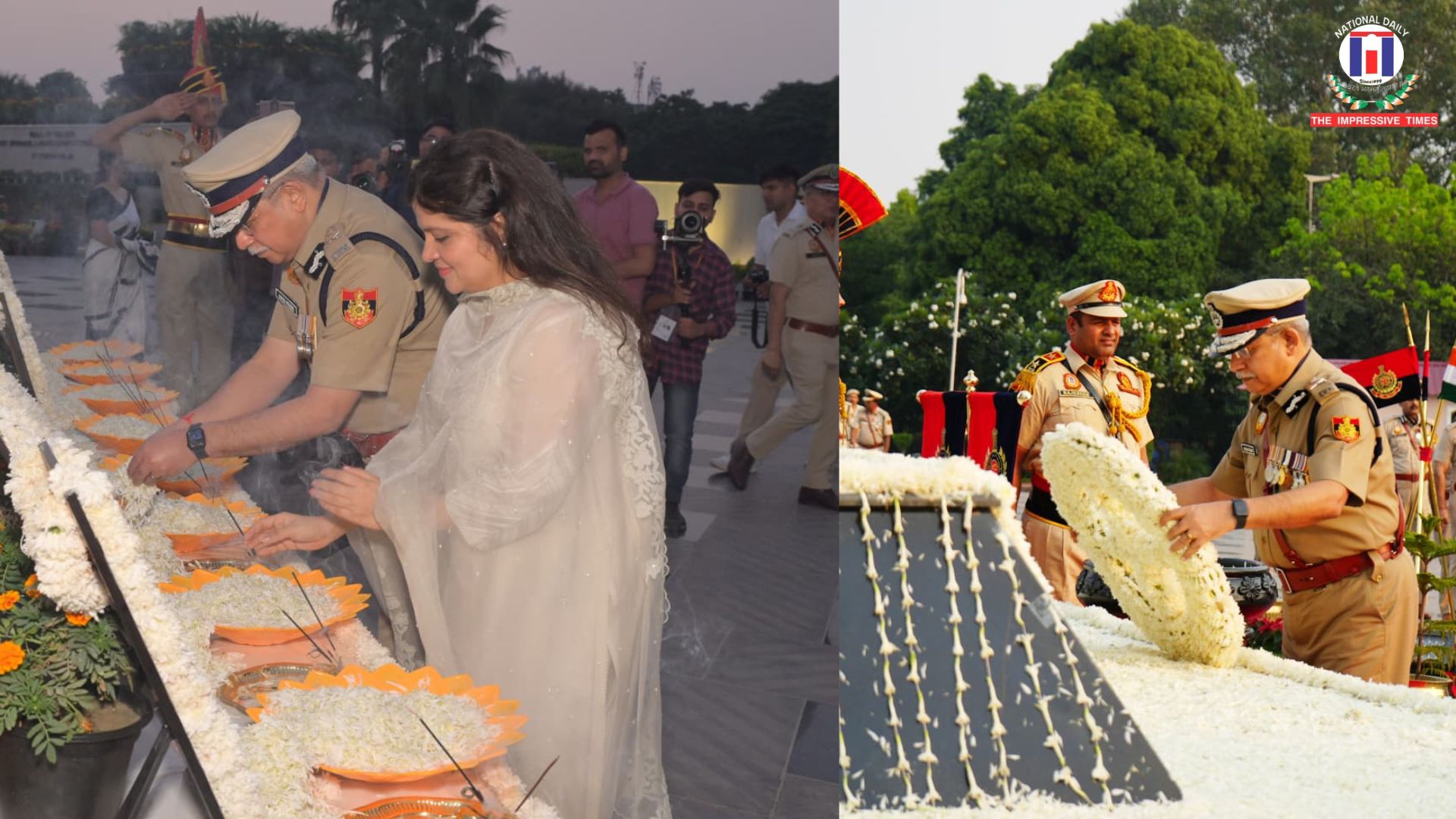 Delhi Police, Police Commemoration Day, National Police Memorial, Satish Golchha, Police Martyrs, Run for Martyrs, Wall of Valour, Delhi News