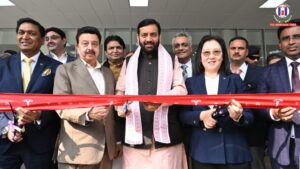 CM Nayab Singh Saini Inaugurates India’s First All-in-One Tesla Motors Facility in Gurugram