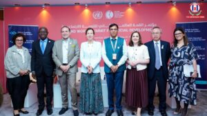 Dr. Mansukh Mandaviya Highlights India’s Social Justice & Poverty Alleviation Achievements at Global Forums in Doha