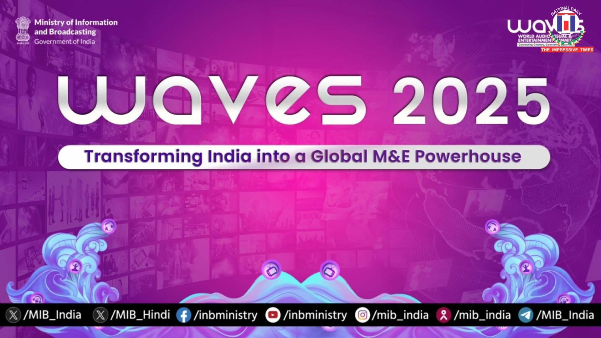 WAVES 2025 Positions India as a Global Creative Powerhouse