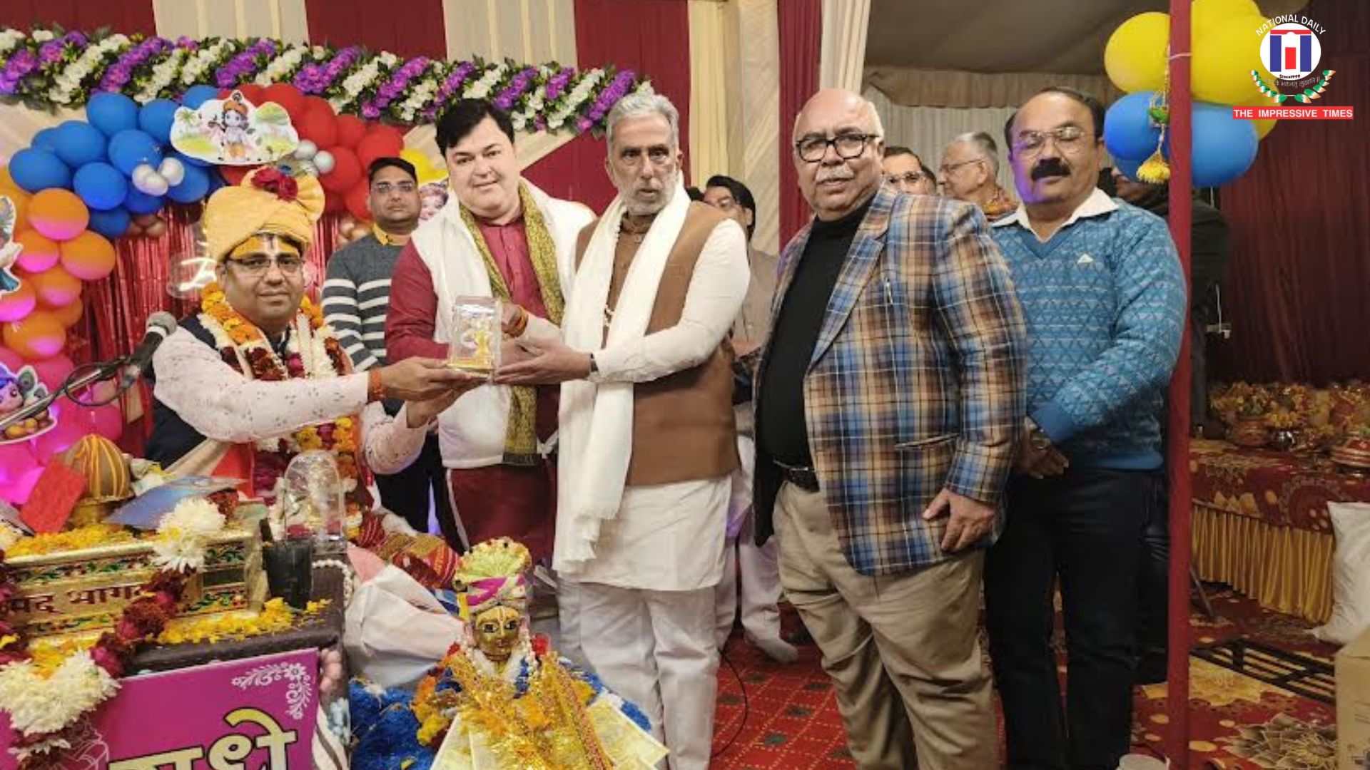 Walking the Path of Dharma Is Essential for Holistic Development of Society and Nation: Union Minister of State Krishan Pal Gurjar