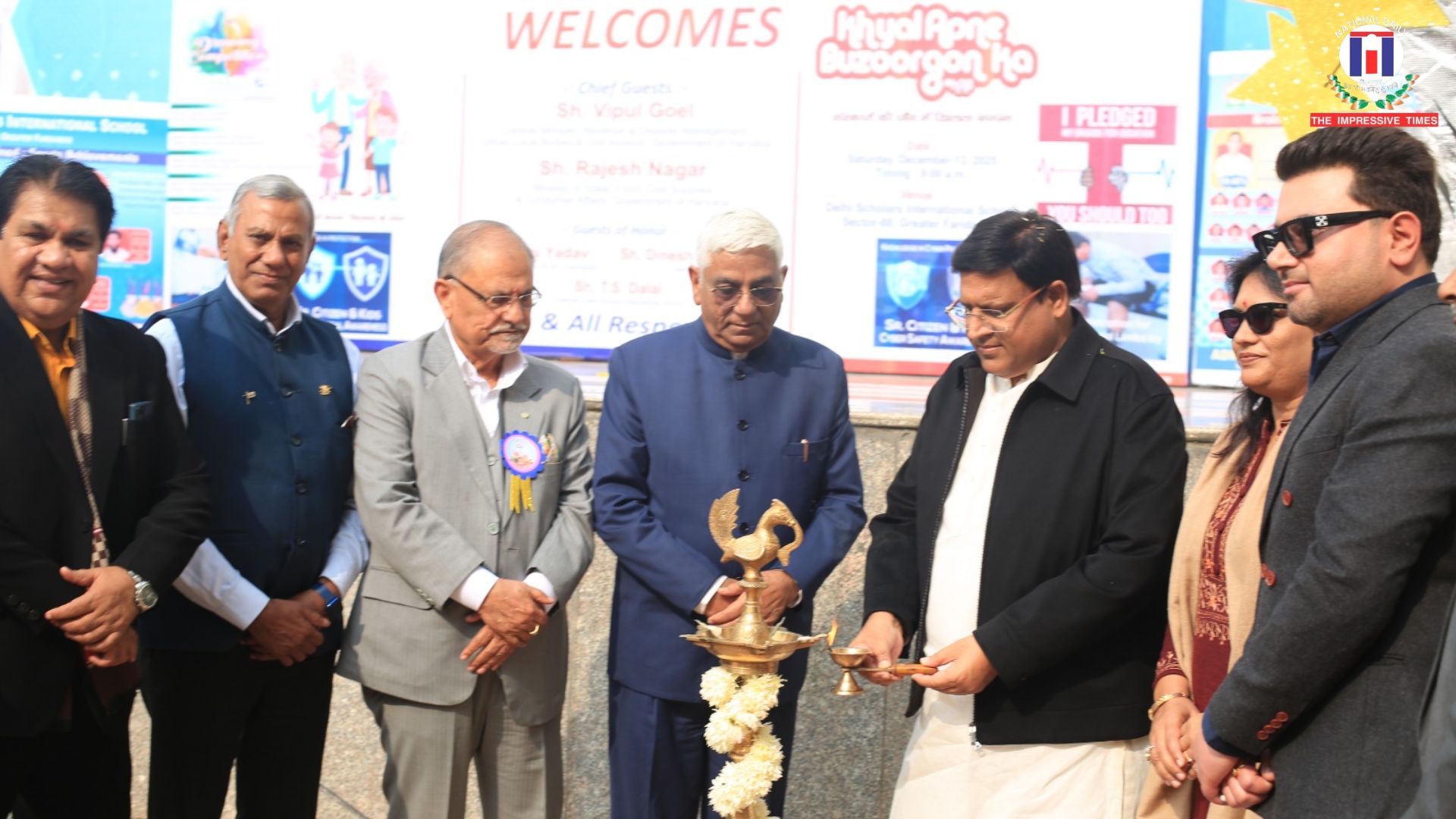 Faridabad Hosts District-Level ‘Khyal Apne Buzoorgon Ka’ Programme Celebrating Senior Citizens