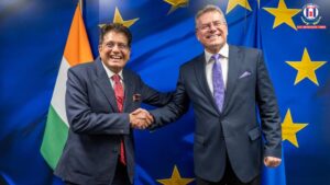 Piyush Goyal Holds High-Level Talks in Brussels to Push India–EU Trade Pact Forward