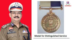 Joint Commissioner of Police, Faridabad, Rajesh Duggal, IPS, awarded with President’s Police Medal for Distinguished Service this Republic Day