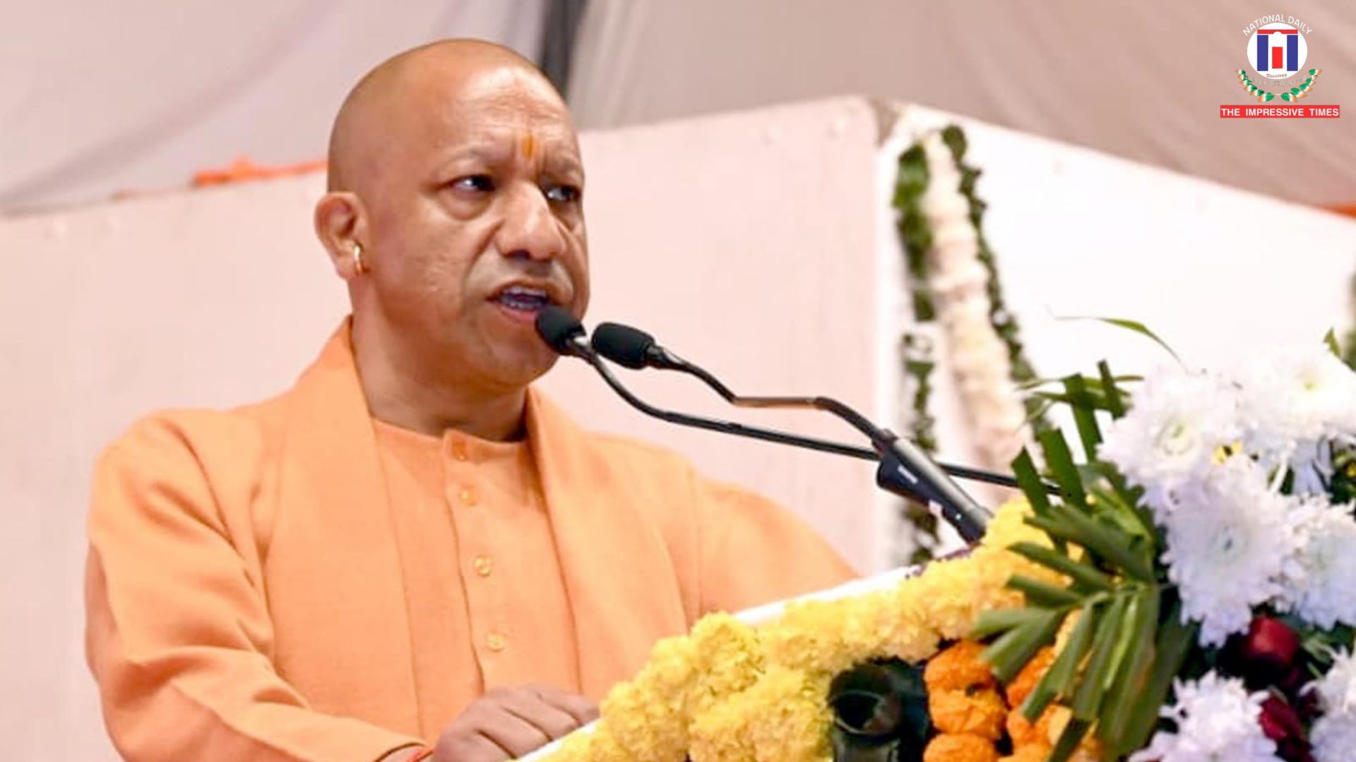 Chief Minister and BJP National President visit Shri Banke Bihari Temple