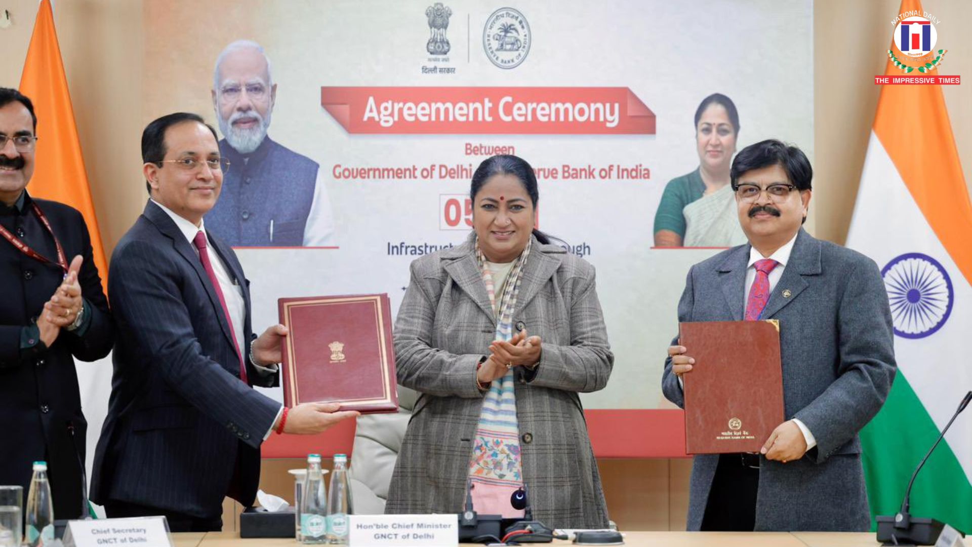 CM Rekha Gupta Signs RBI MoU, Ends Decades-Old Fiscal Constraints in Delhi