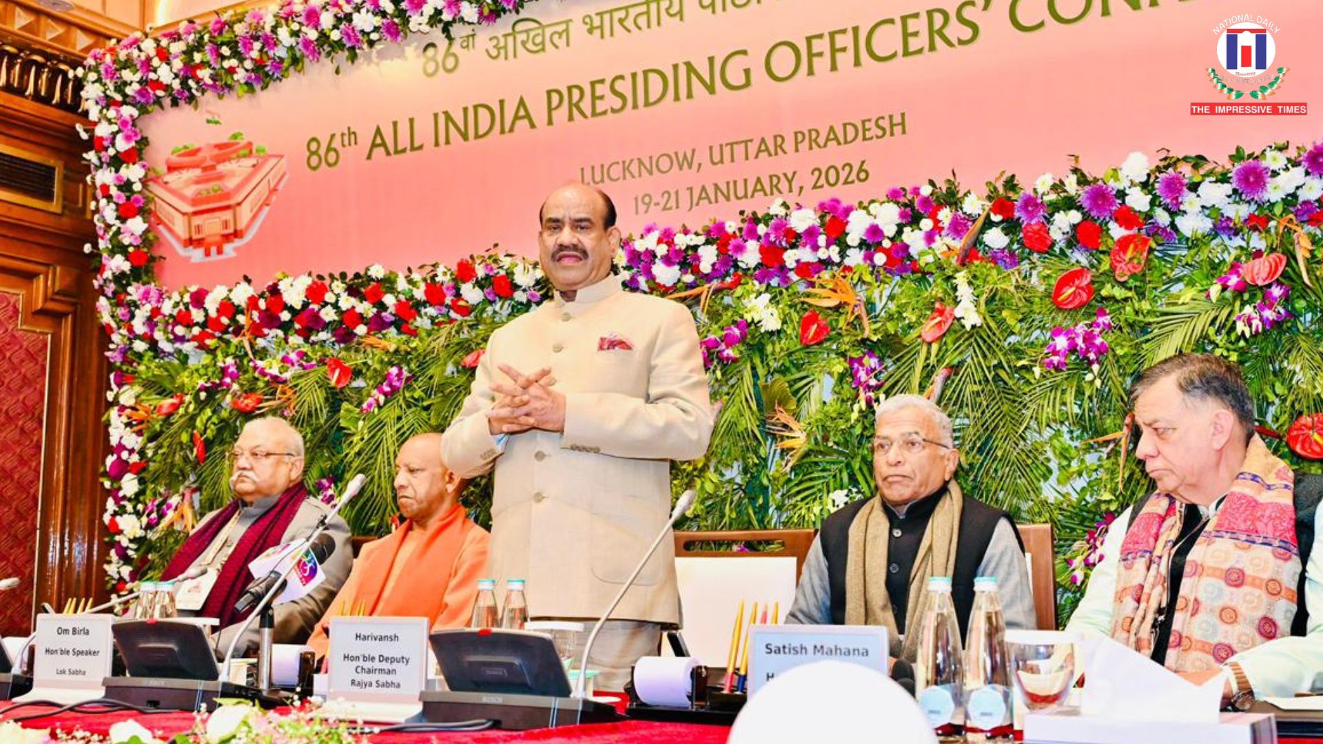 Lok Sabha Speaker Om Birla Urges Cooperation Ahead of Budget Session at 86th AIPOC