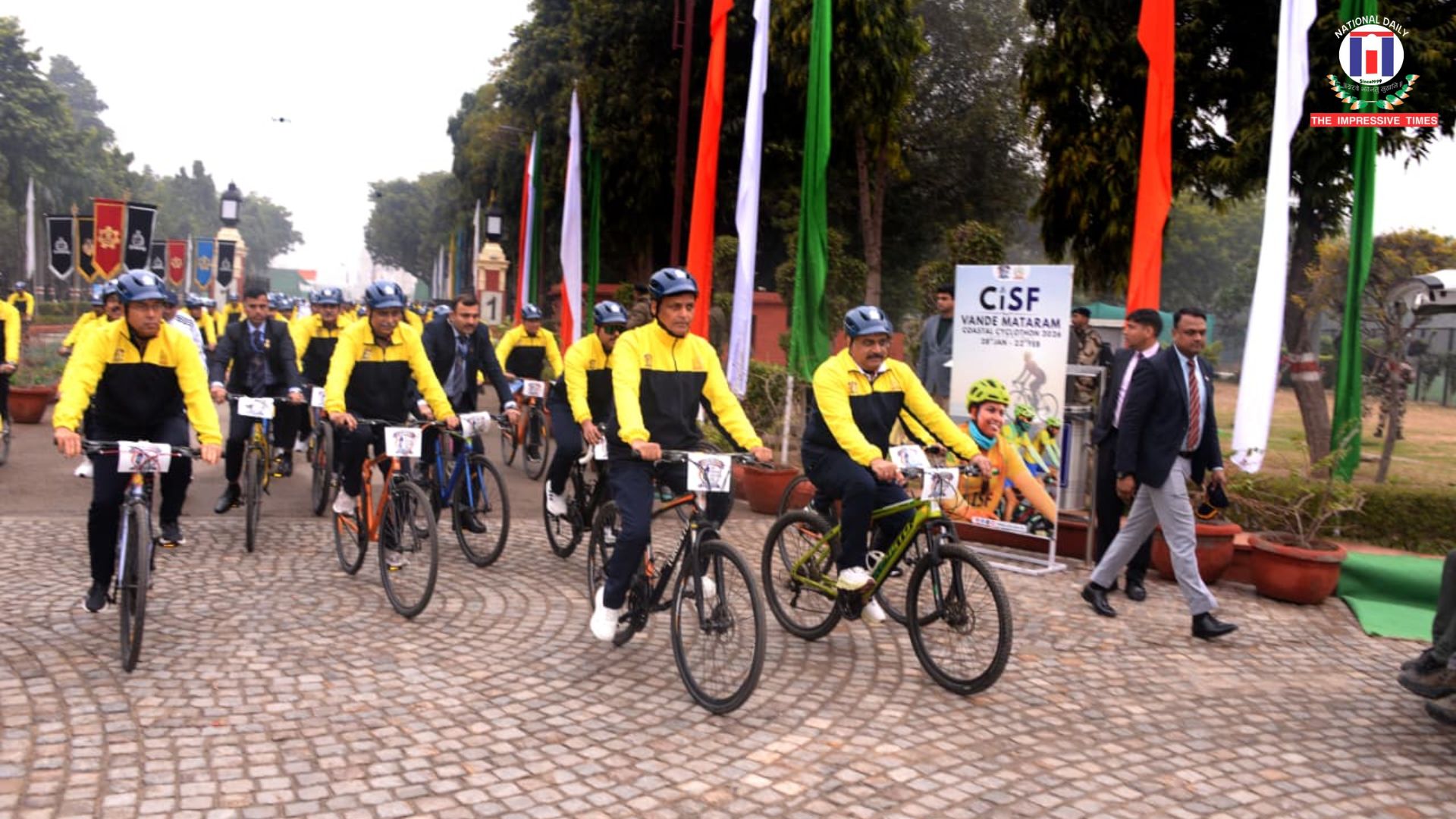 CISF Launches 2026 Coastal Cyclothon to Celebrate 150 Years of ‘Vande Mataram’ and Strengthen Maritime Awareness