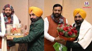 Haryana & Punjab CMs Hold Key Meeting on SYL Issue in Chandigarh