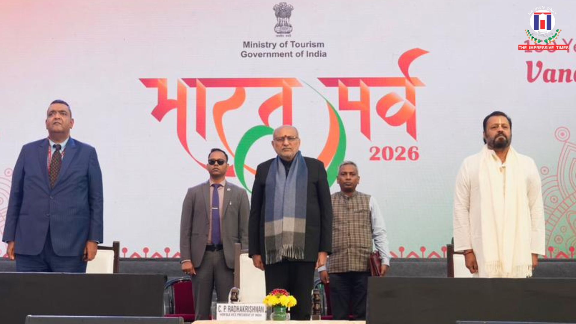Vice President C. P. Radhakrishnan Highlights Cultural Unity and Tourism Growth at Bharat Parv 2026 Finale in Delhi