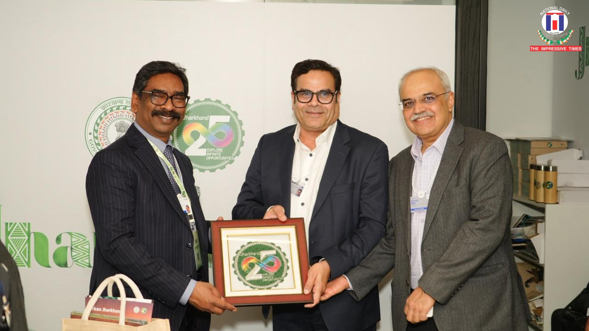 Discussions with Infosys Global at World Economic Forum on Technology- and AI-led Mining Transformation