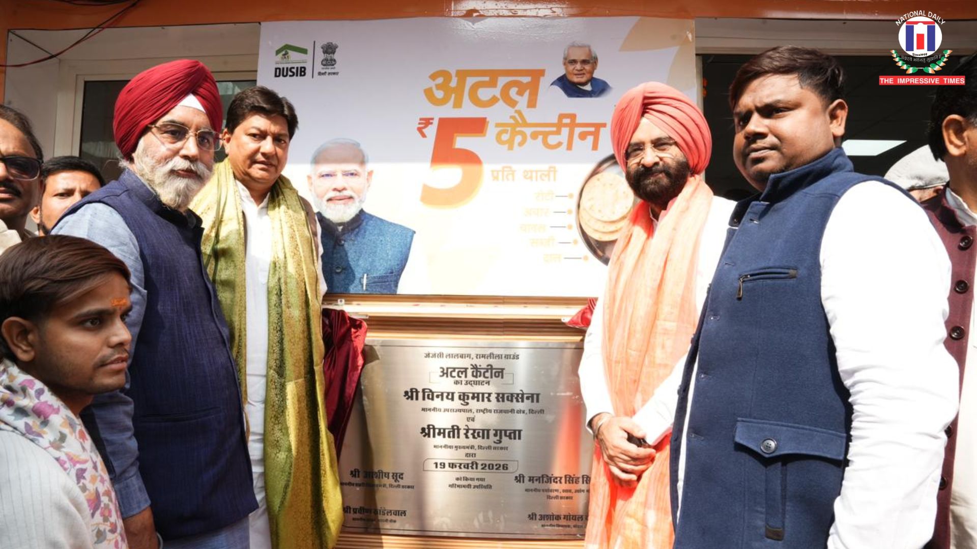 ‘Atal Canteen’ Inaugurated in Lal Bagh, Model Town; Hon’ble Cabinet Minister Manjinder Singh Sirsa Shares a Meal with Local Residents