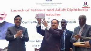 India Introduces Indigenous Td Vaccine as JP Nadda Flags Off Rollout from CRI Kasauli