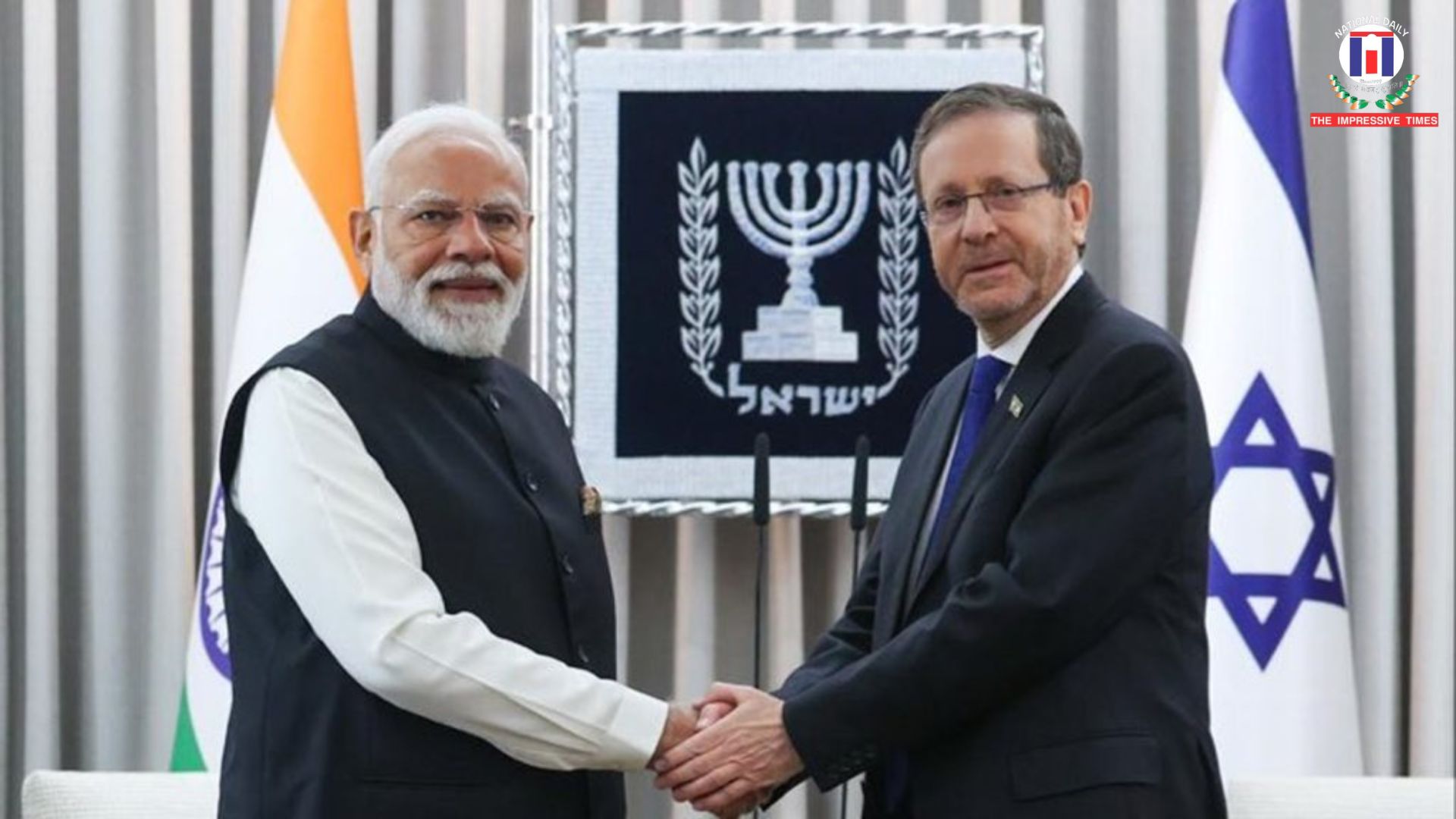 India an Essential Part of Middle East’s Future, Says Israeli President Herzog During PM Modi’s Visit