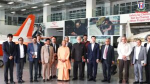CM Yogi Adityanath interacts with the Indian community in Singapore