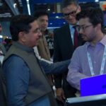 Pralhad Joshi Reviews AI-Driven Renewable Innovations at ISA Pavilion During India AI Impact Summit