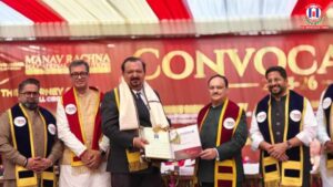 Amrit Kaal Places Youth at the Centre of Nation-Building: J.P. Nadda at Manav Rachna Convocation